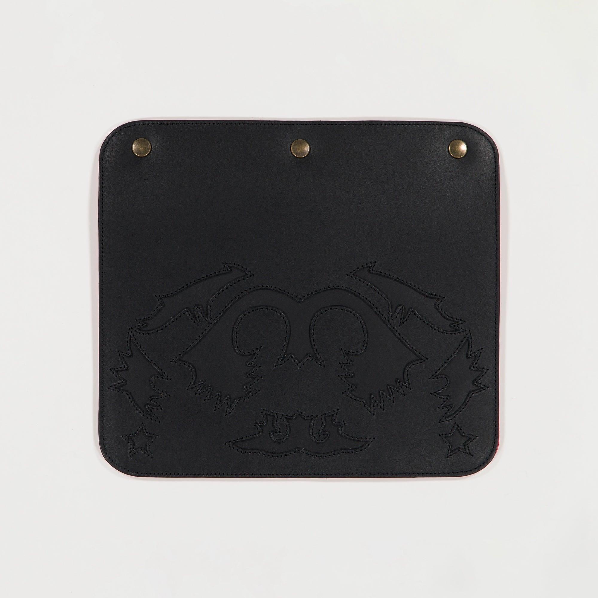 RABAT BABY RANCHO BLACK LEATHER