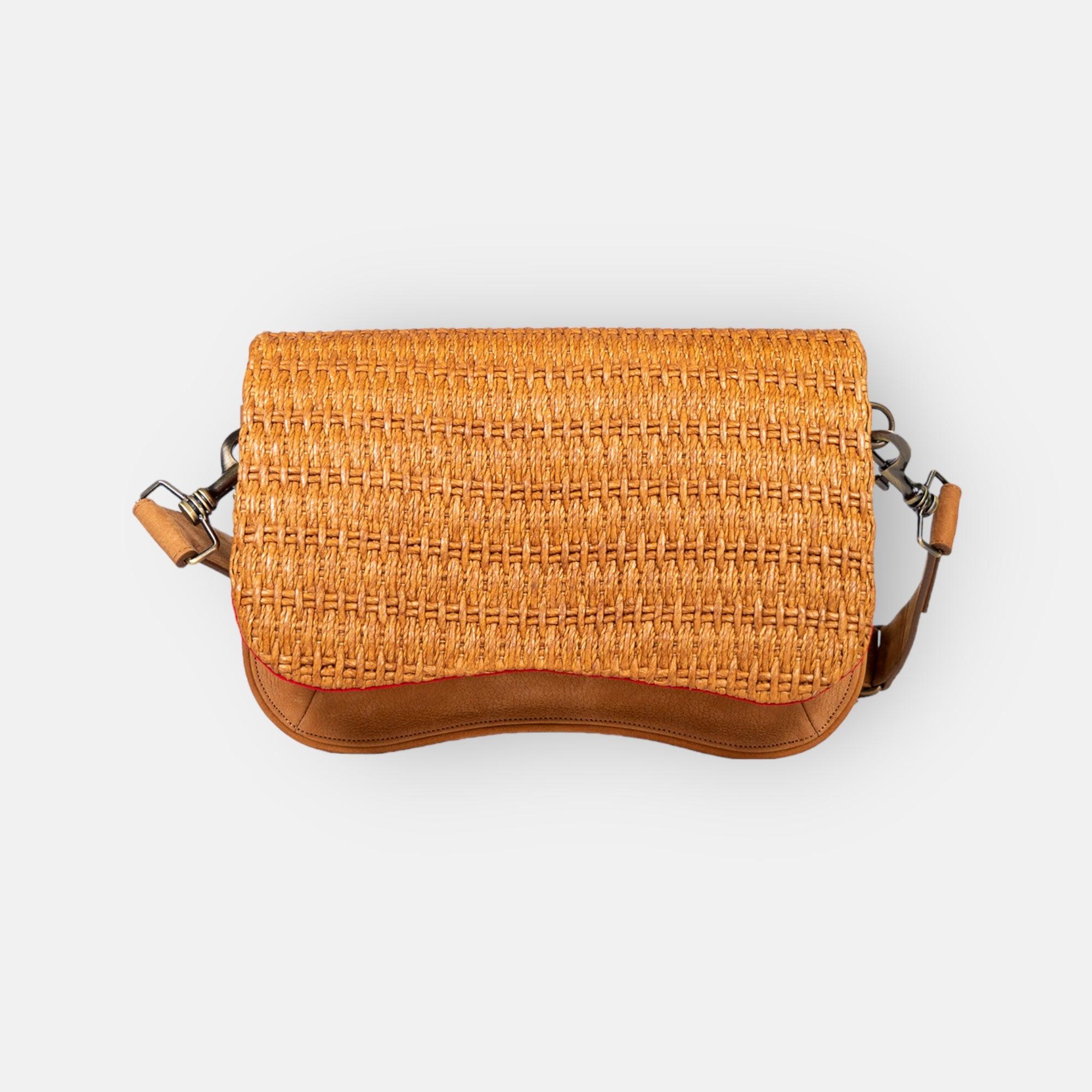 BABY CORDA CAMEL NUBUCK BAG