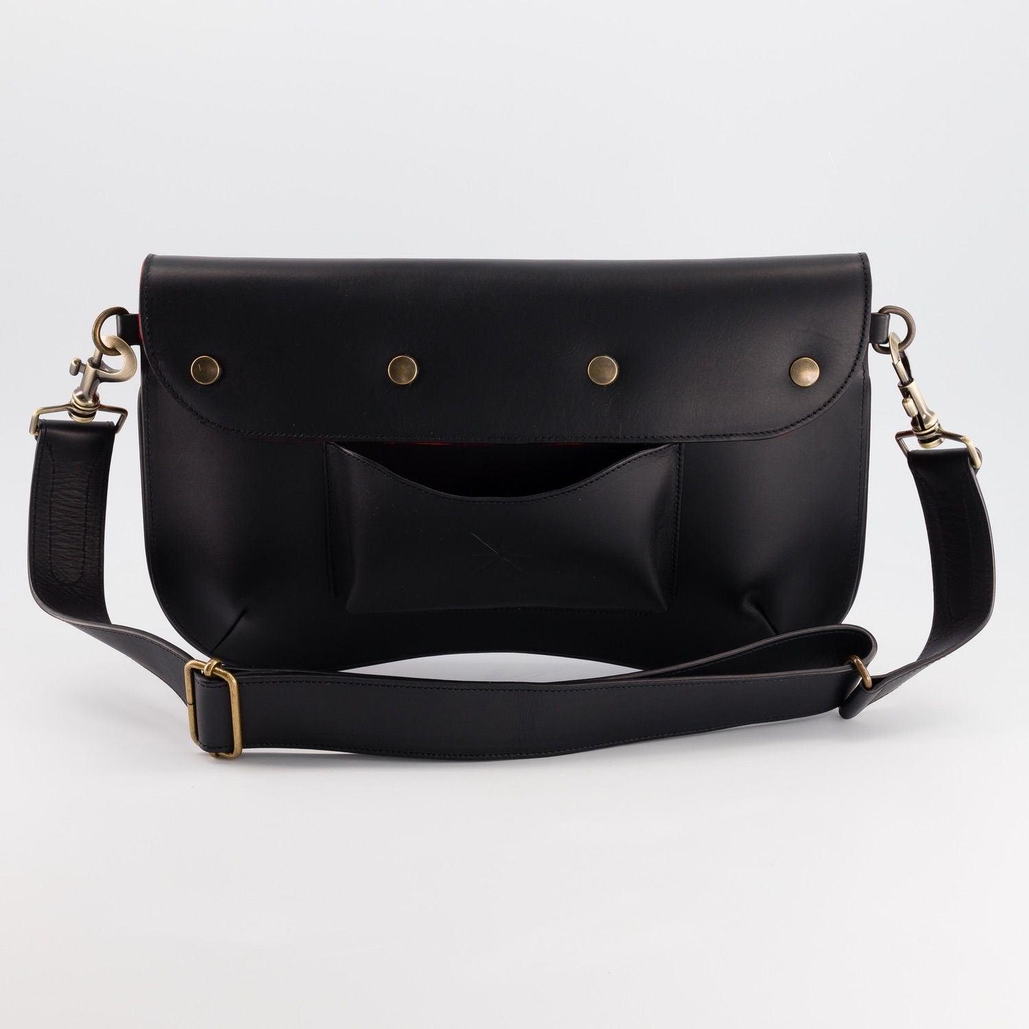 STAR RANCHO BLACK LEATHER BAG