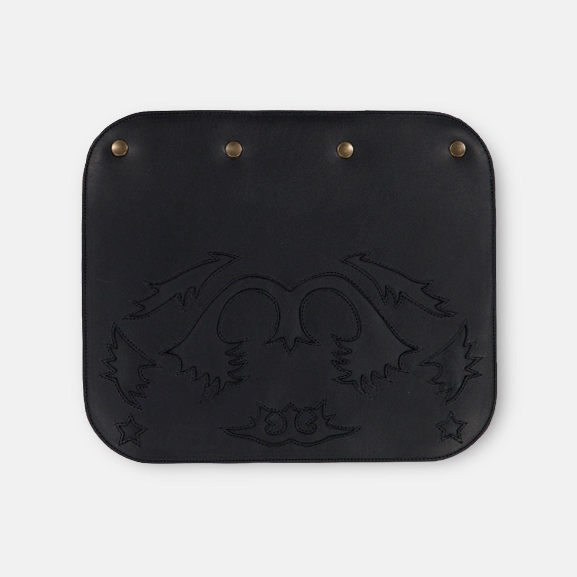 STAR RANCHO BLACK LEATHER BAG