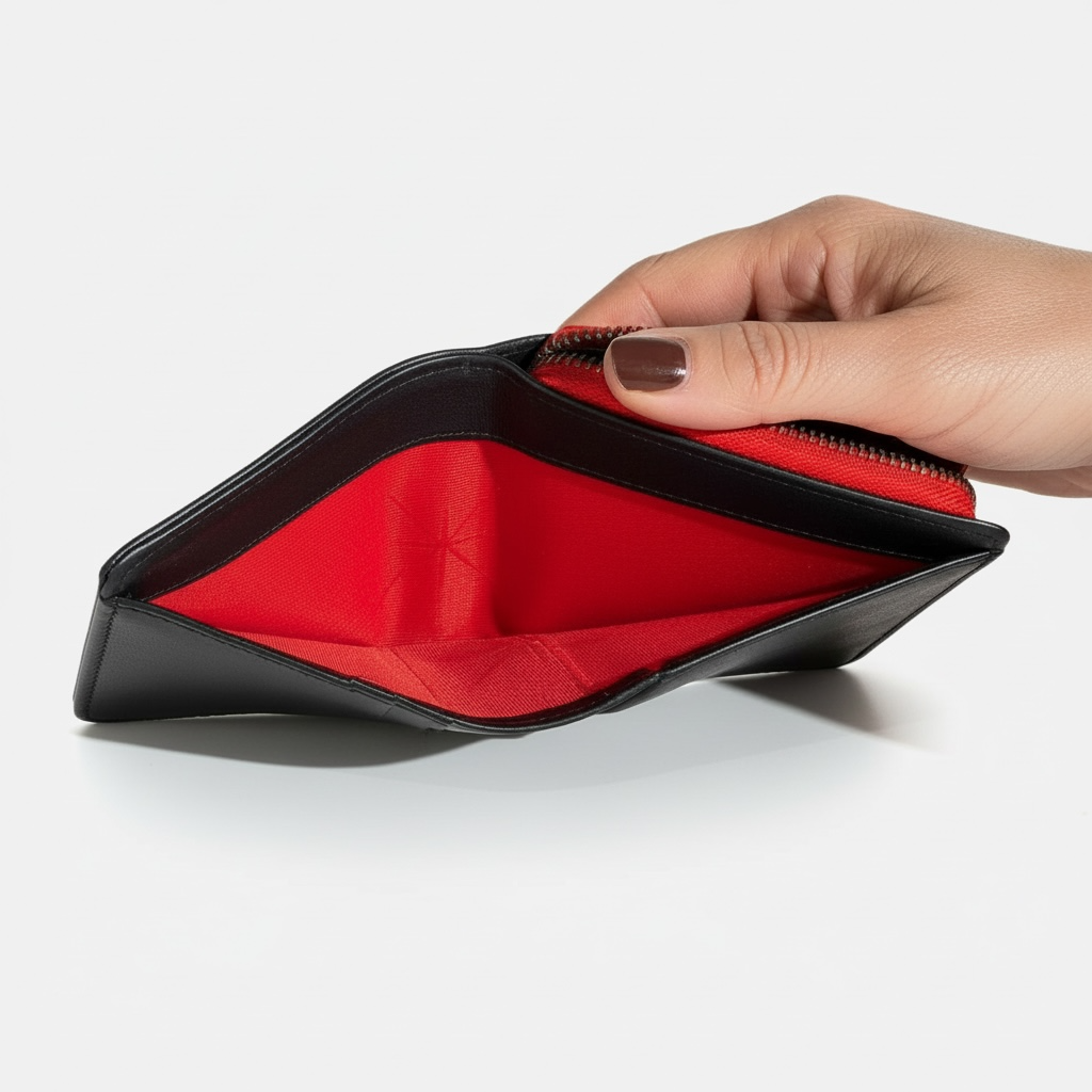 COMPAGNON CROCO CUIR NOIR