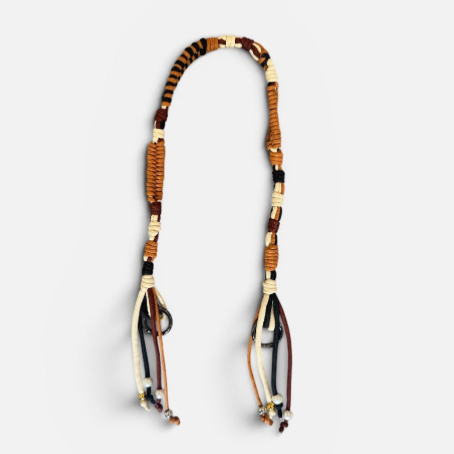 BANDOULIÈRE JUICY CAMEL/NOIRE.