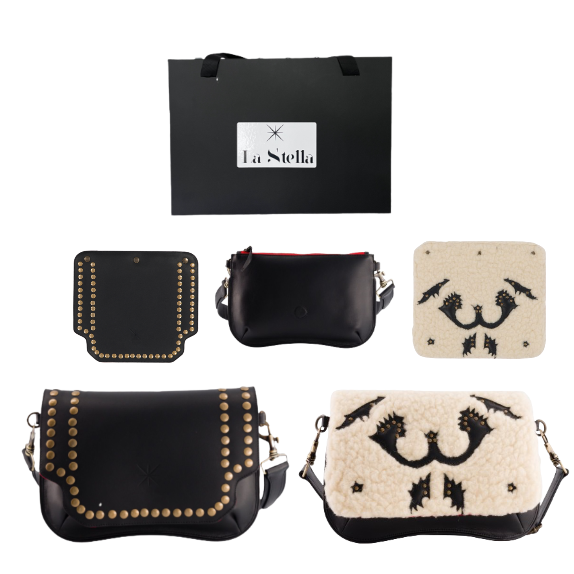 "BABY IDEAL WINTER BLACK" SIDIA / RANCHO MOUTON BOX