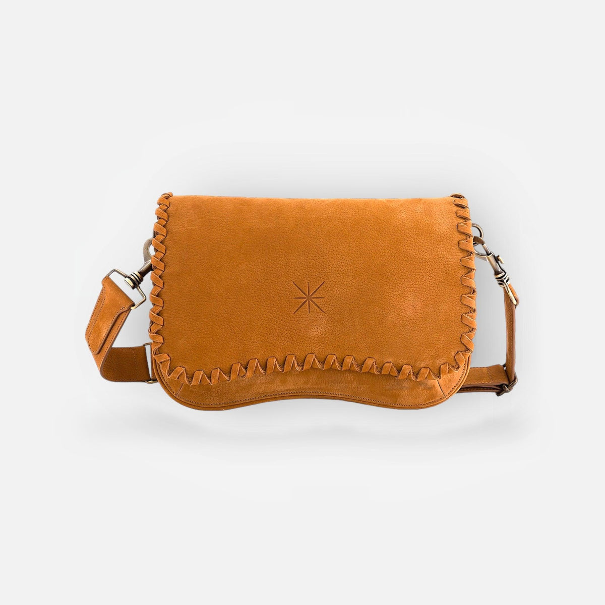 Sac Baby Tressa nubuck camel — La Stella