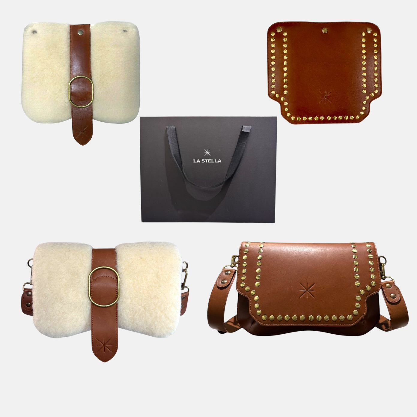 COFFRET BABY DOUBLE MARRON GLAÇÉ/THARA MOUTON