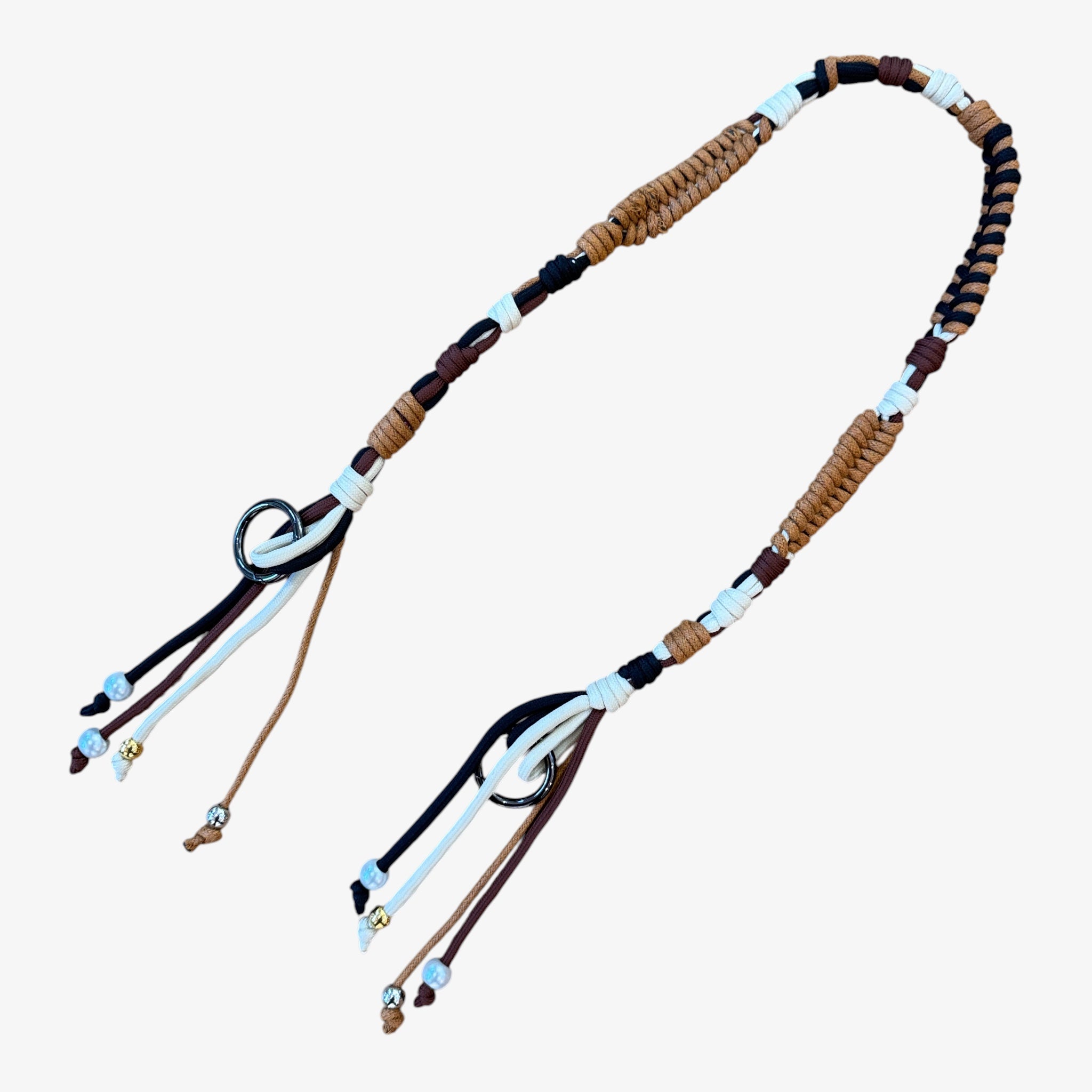 BANDOULIÈRE JUICY CAMEL/NOIRE (PRÉCOMMANDE)