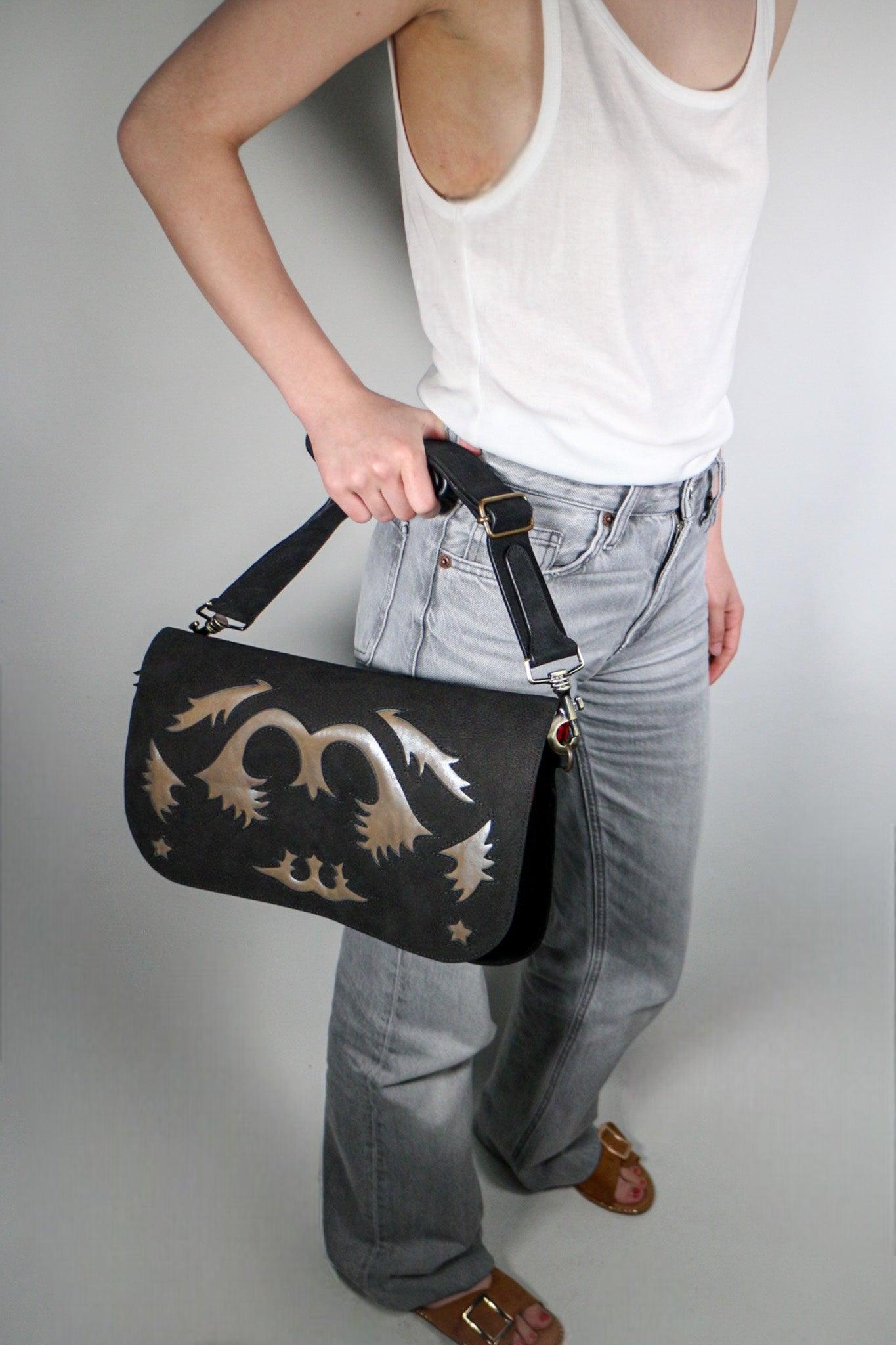 STAR RANCHO BLACK/SILVER BAG