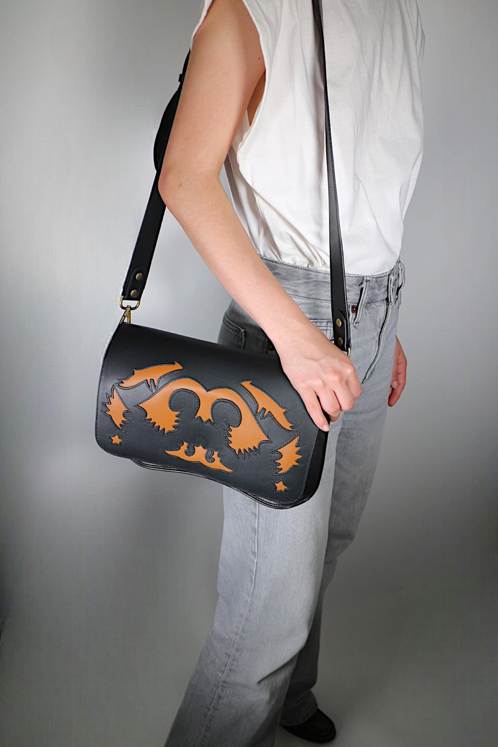 STAR RANCHO BLACK/CAMEL BAG