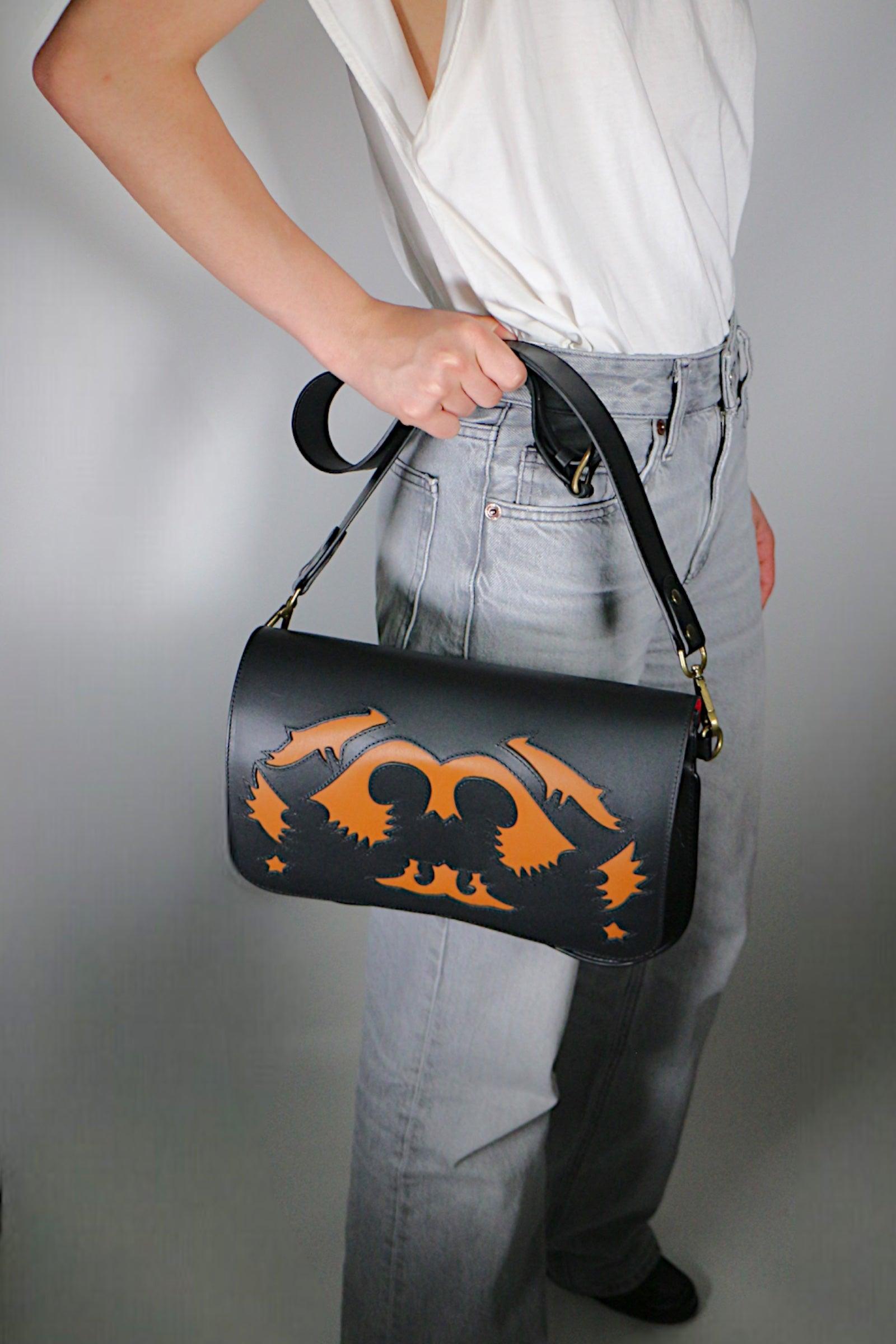 STAR RANCHO BLACK/CAMEL BAG