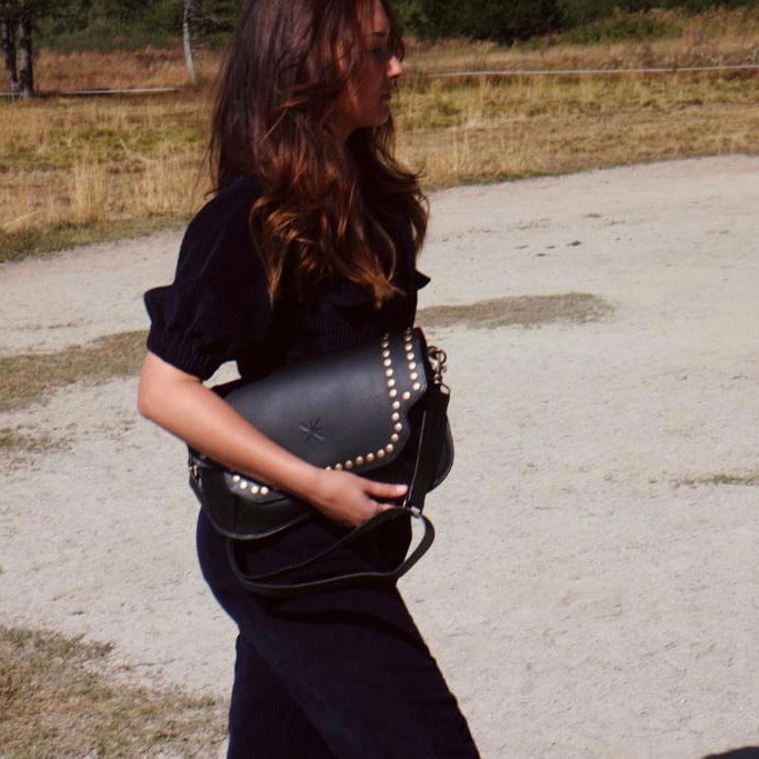 STAR SIDIA/VISONA BLACK LEATHER BOX