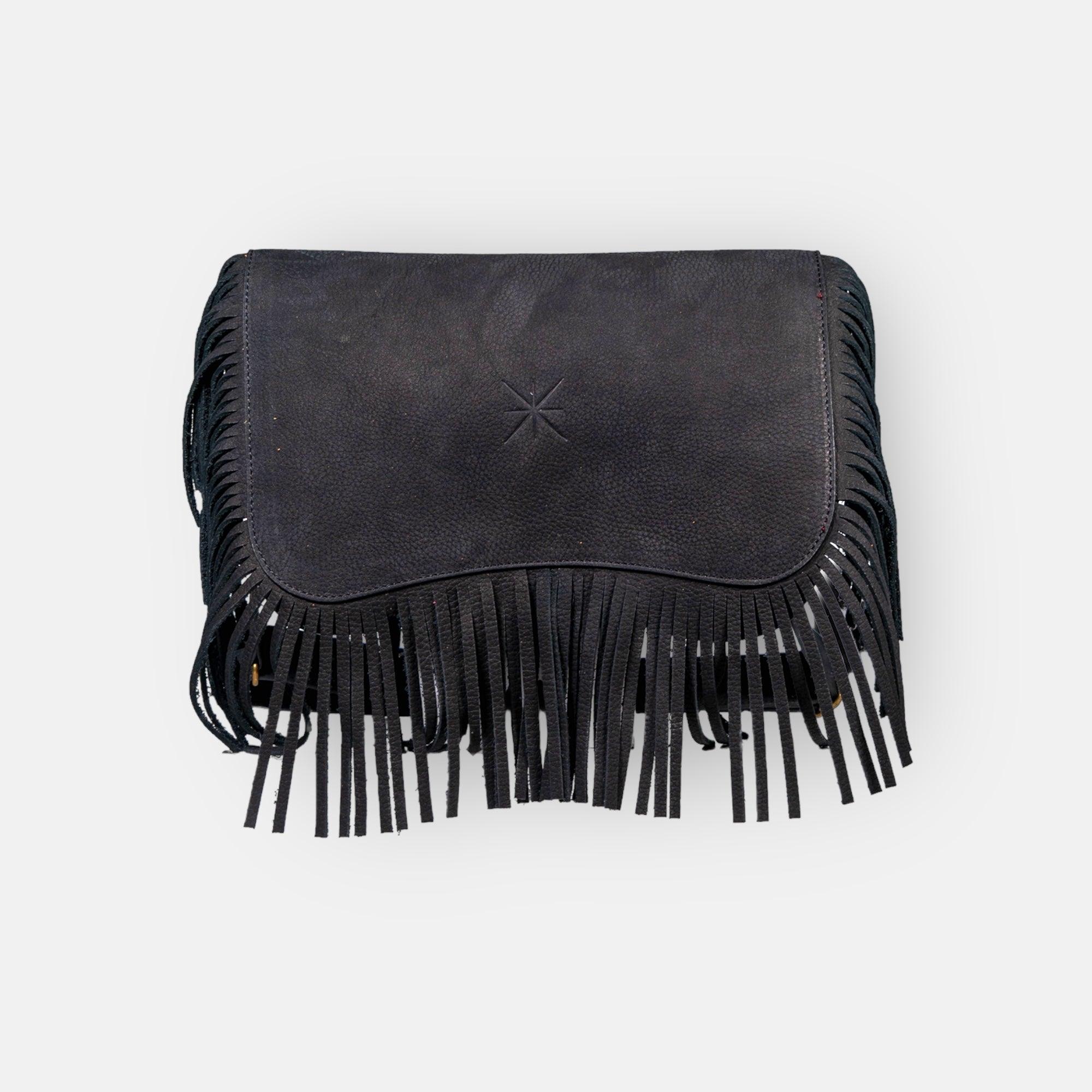 BABY HEVA NUBUCK BLACK BAG