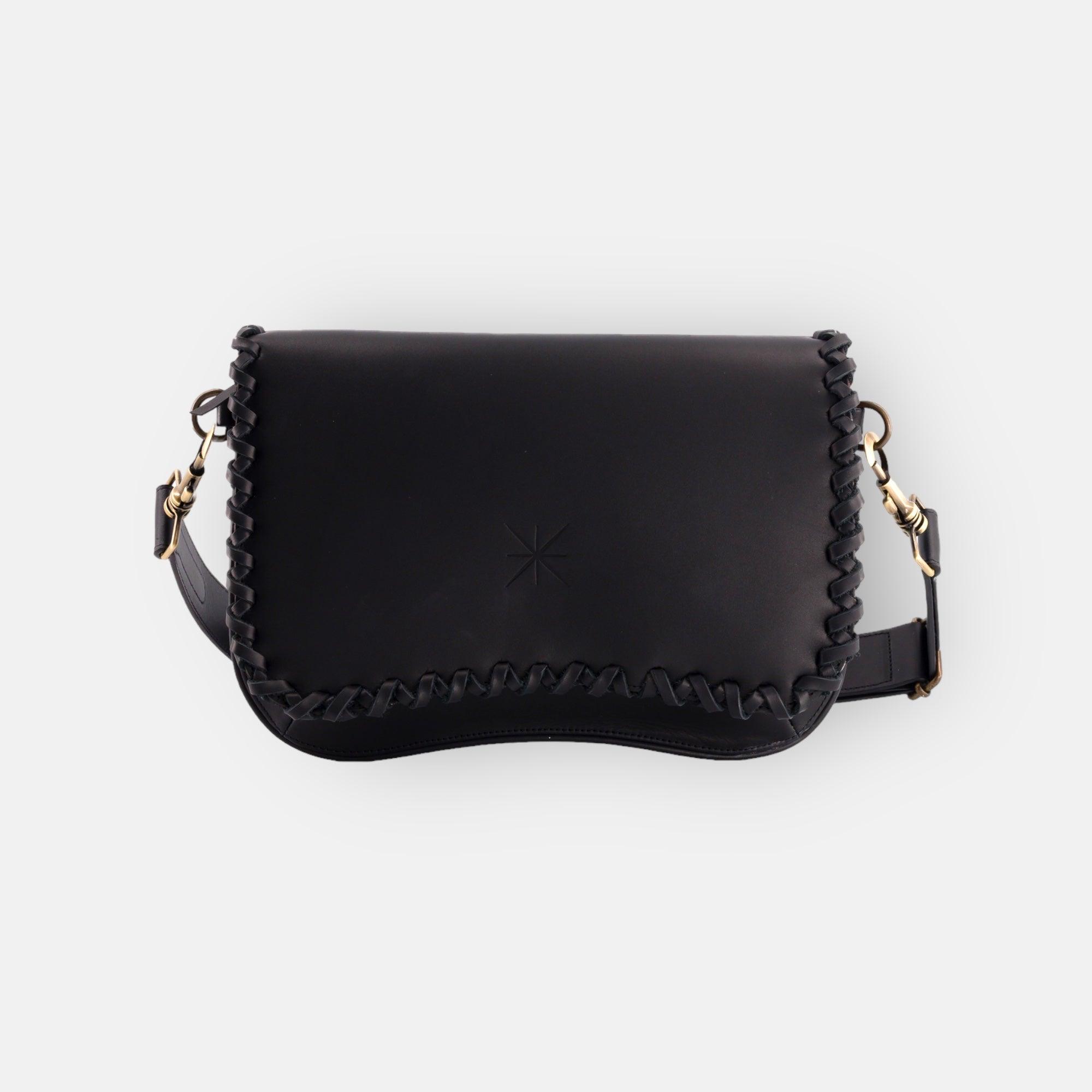 RABAT BABY TRESSA BLACK LEATHER