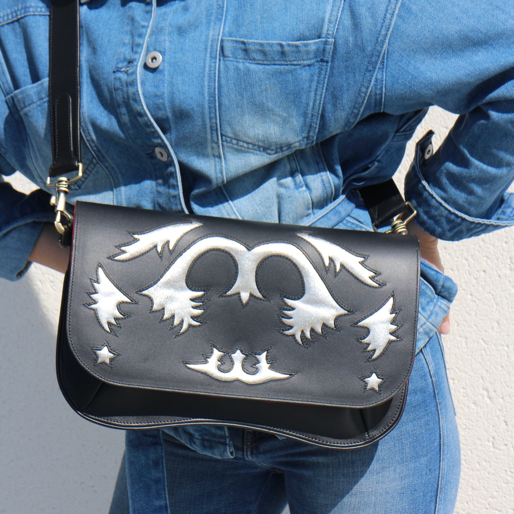 RABAT STAR RANCHO BLACK/SILVER