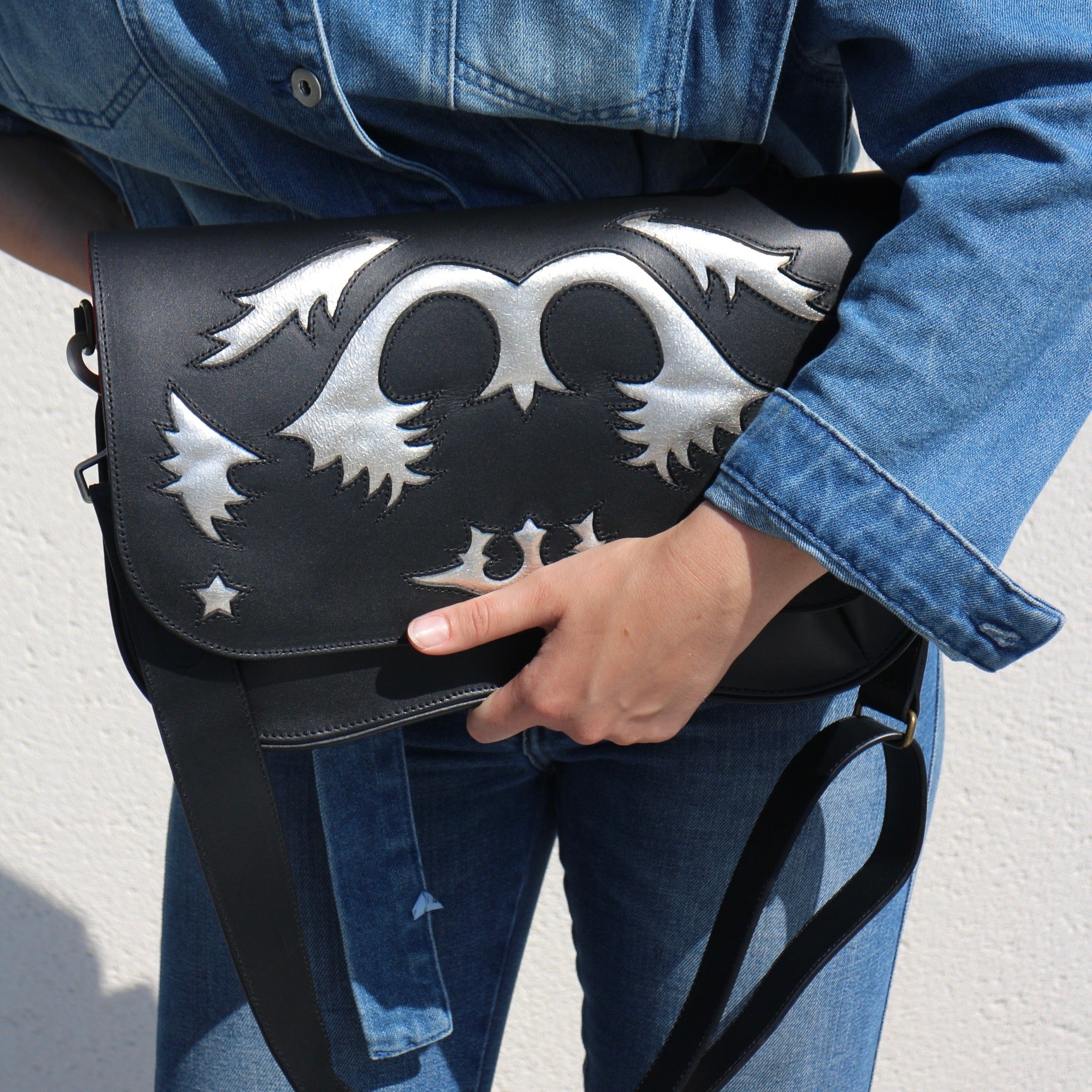 RABAT STAR RANCHO BLACK/SILVER