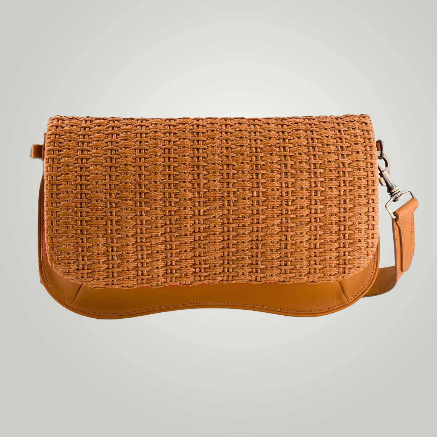 STAR CORDA CAMEL LEATHER BAG