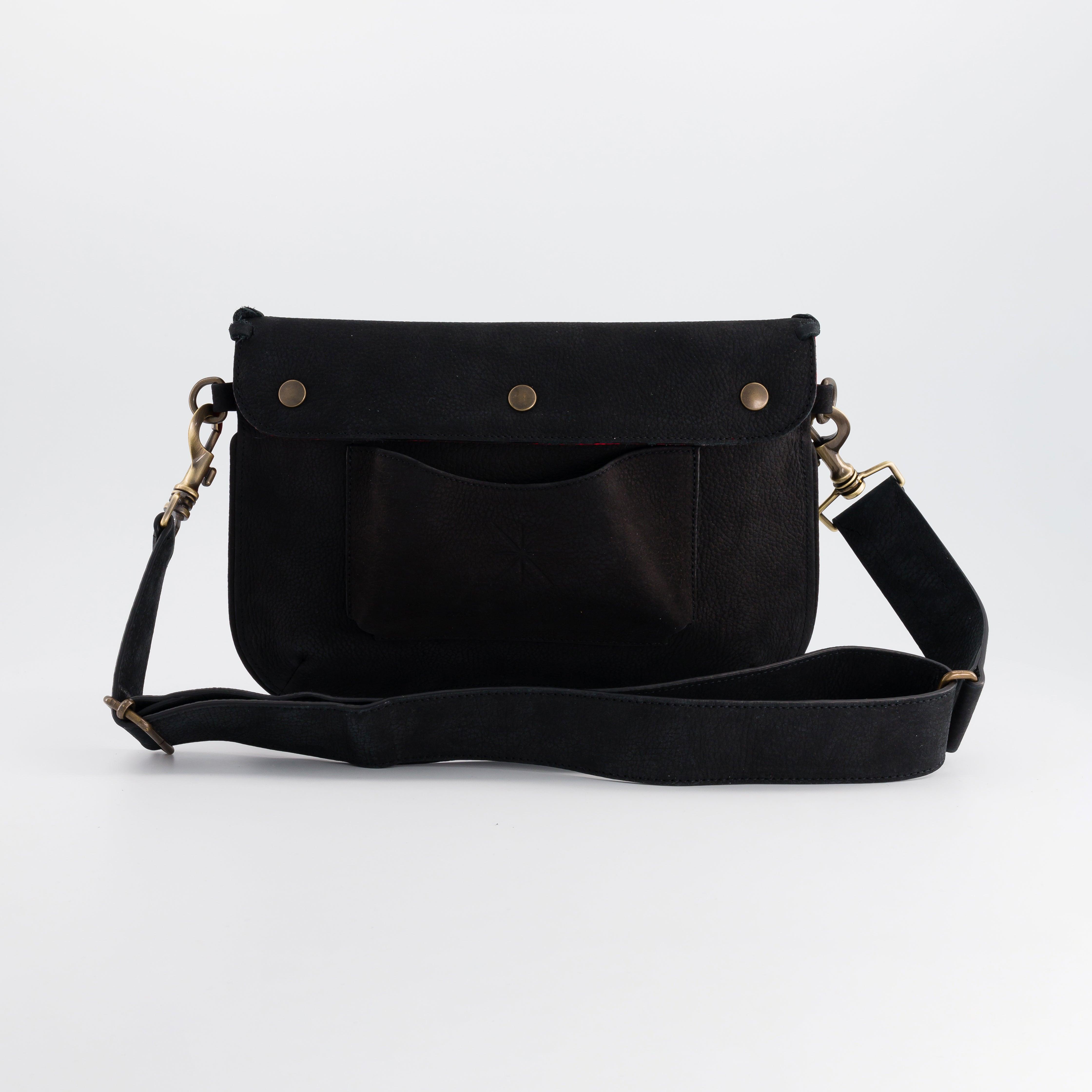 BABY RANCHO NUBUCK BLACK BAG