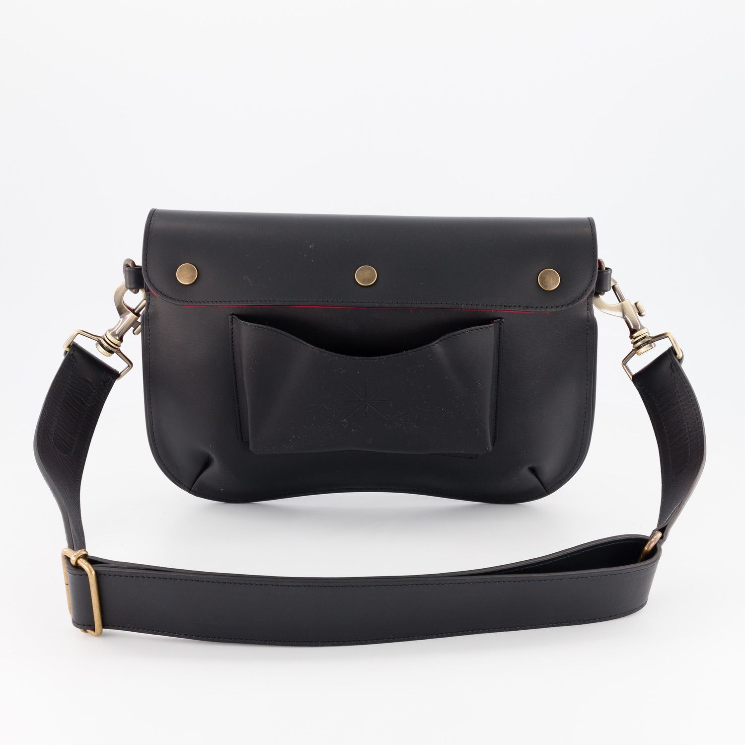 RABAT BABY SIDI BLACK LEATHER
