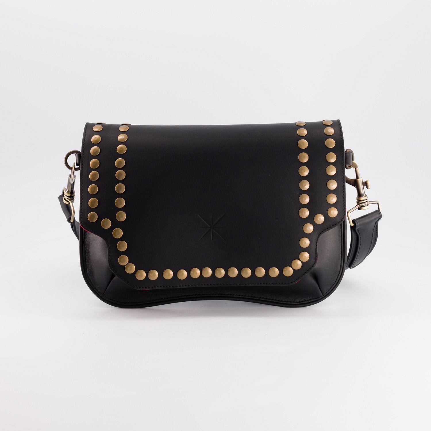 RABAT BABY SIDIA BLACK LEATHER