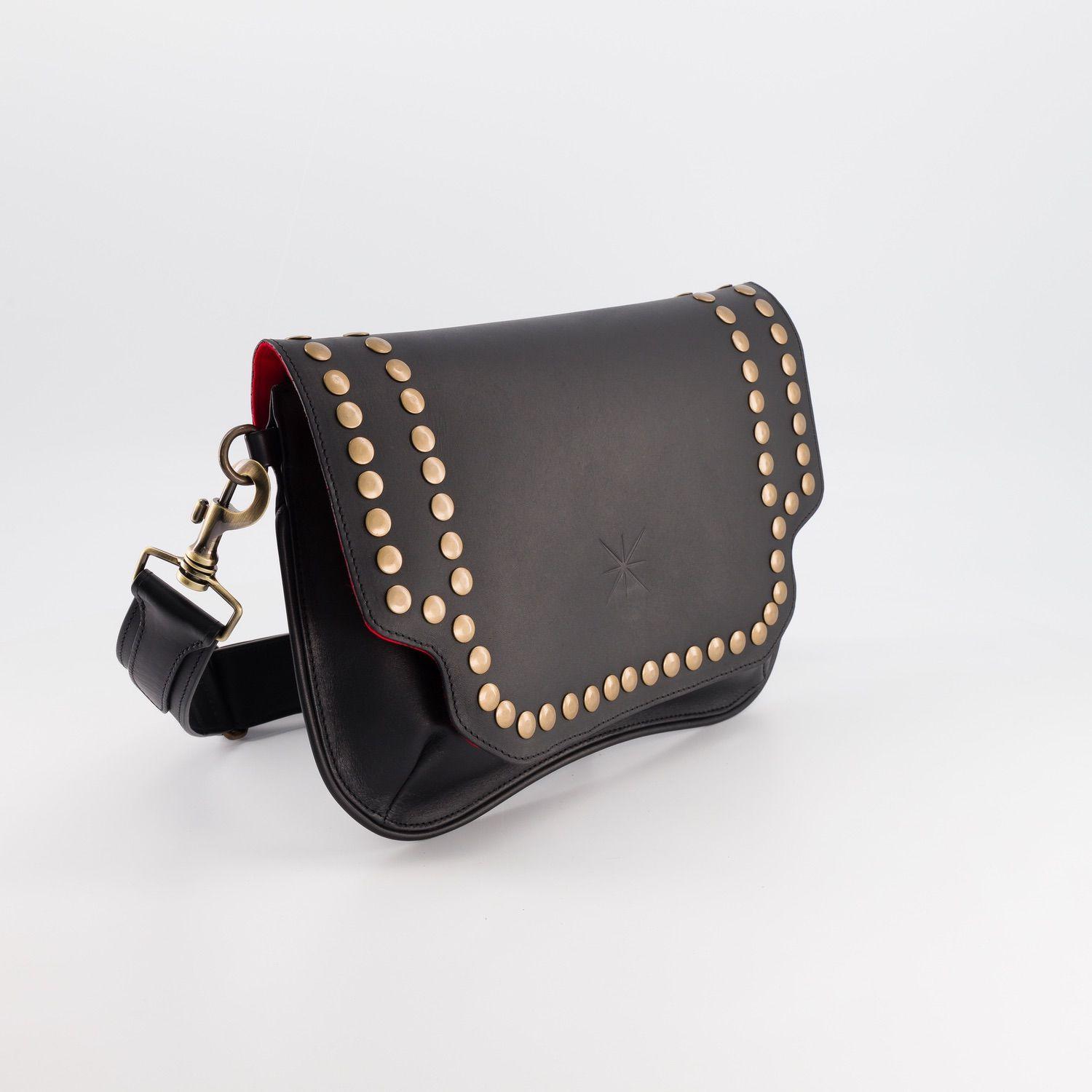 RABAT BABY SIDIA BLACK LEATHER
