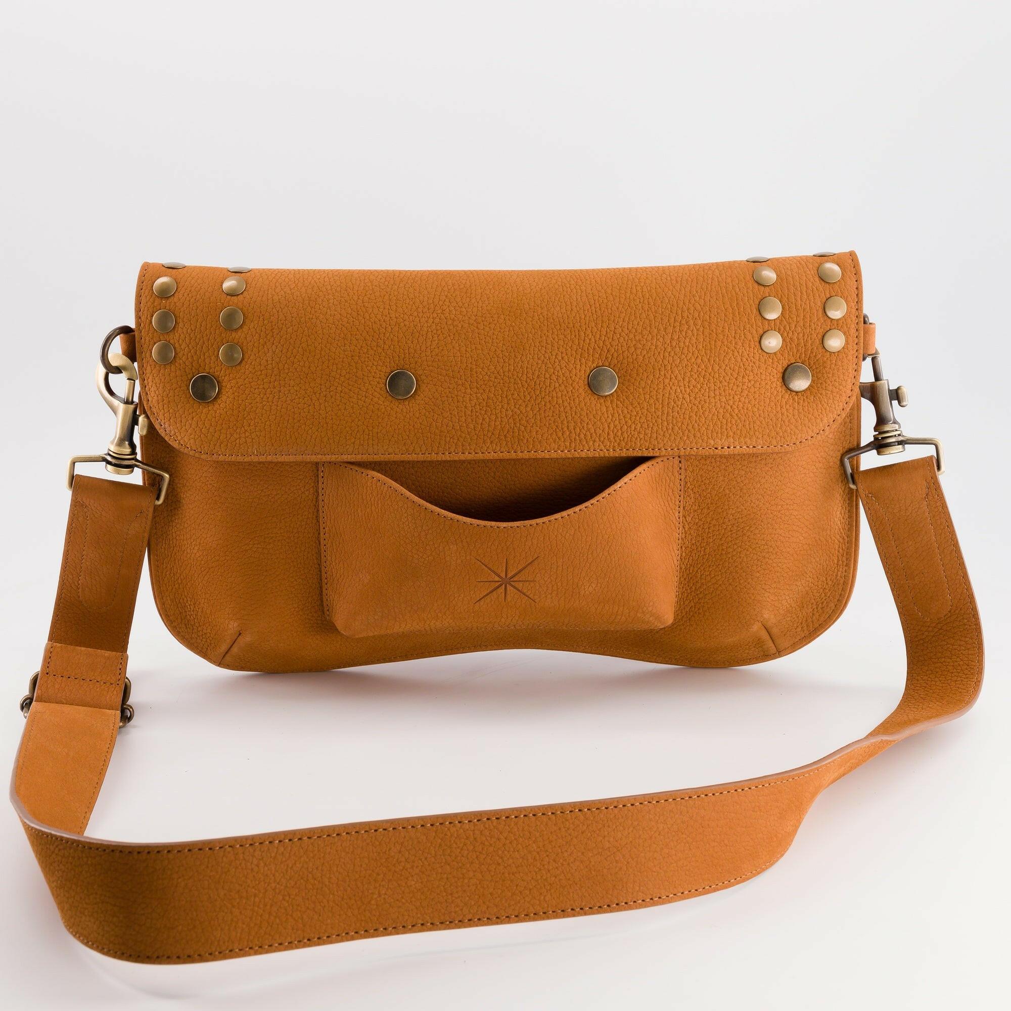 STAR SIDIA NUBUCK CAMEL BAG