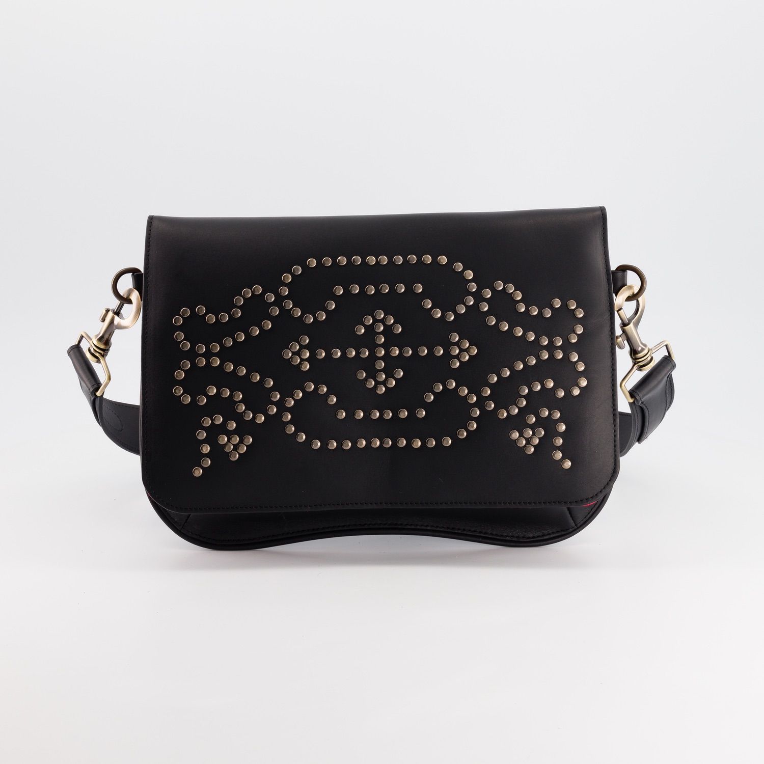 RABAT BABY SIDI BLACK LEATHER