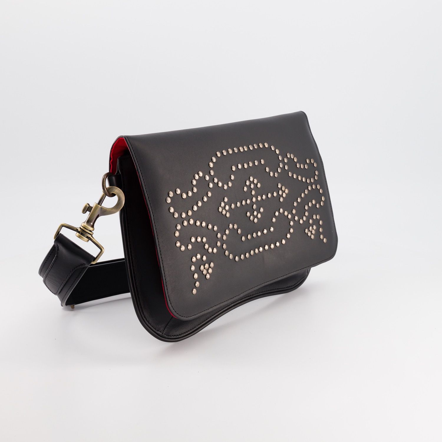 RABAT BABY SIDI BLACK LEATHER