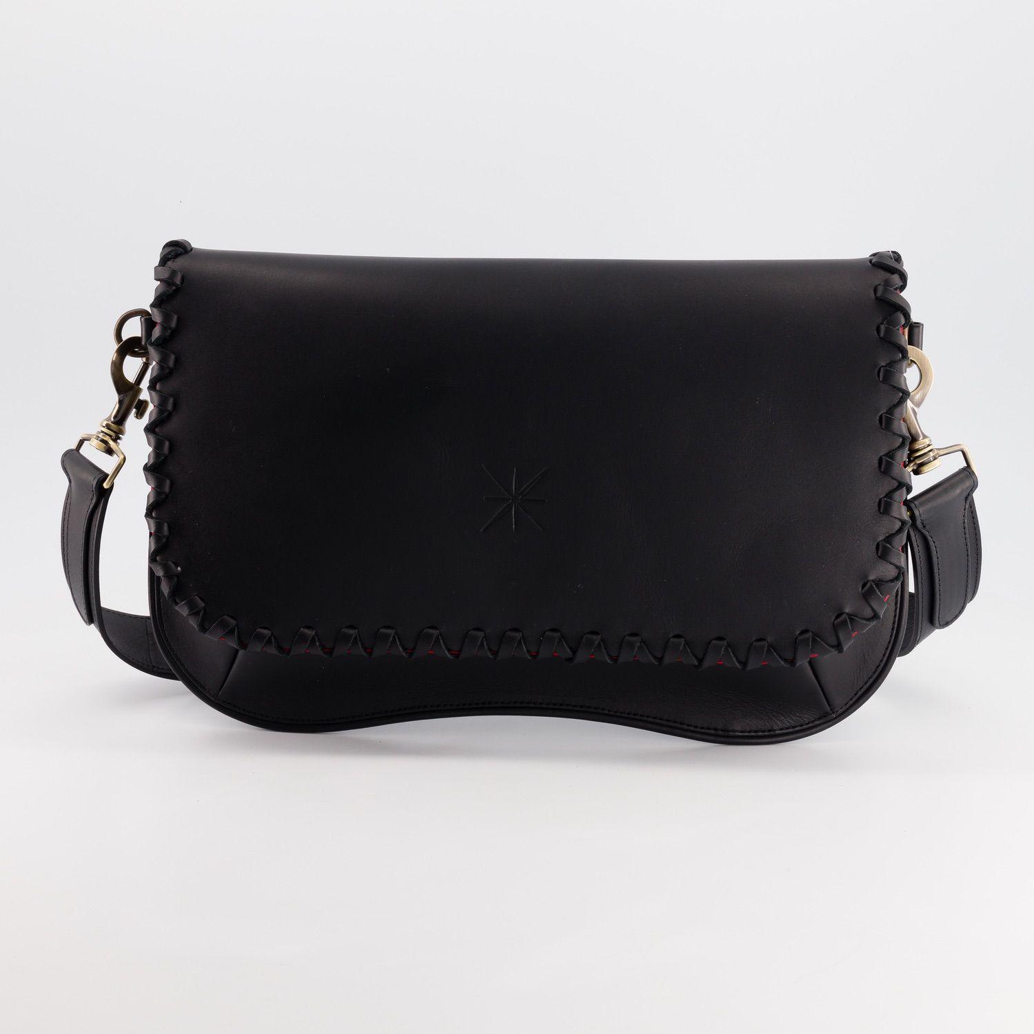 RABAT STAR TRESSA BLACK LEATHER