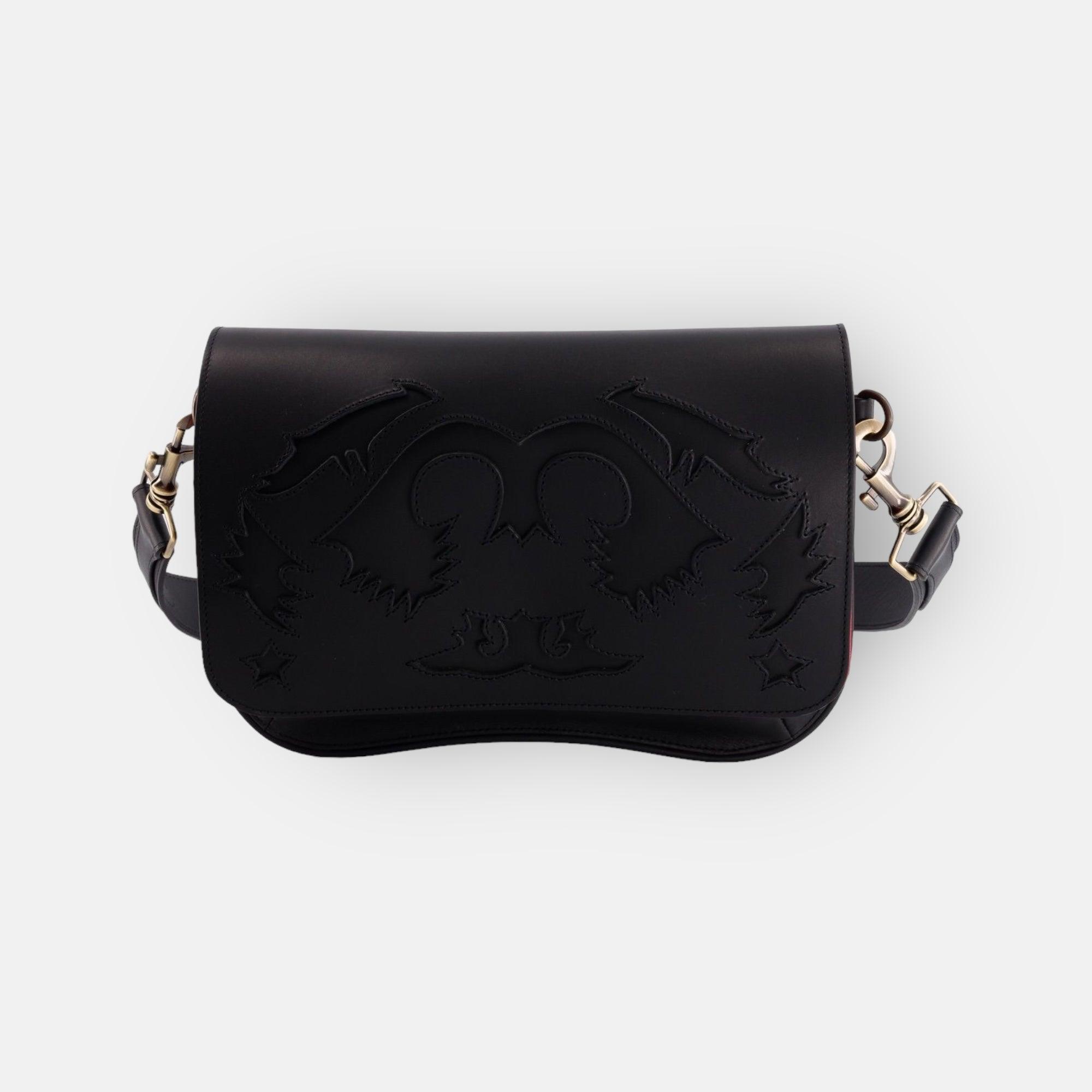 RABAT BABY RANCHO BLACK LEATHER