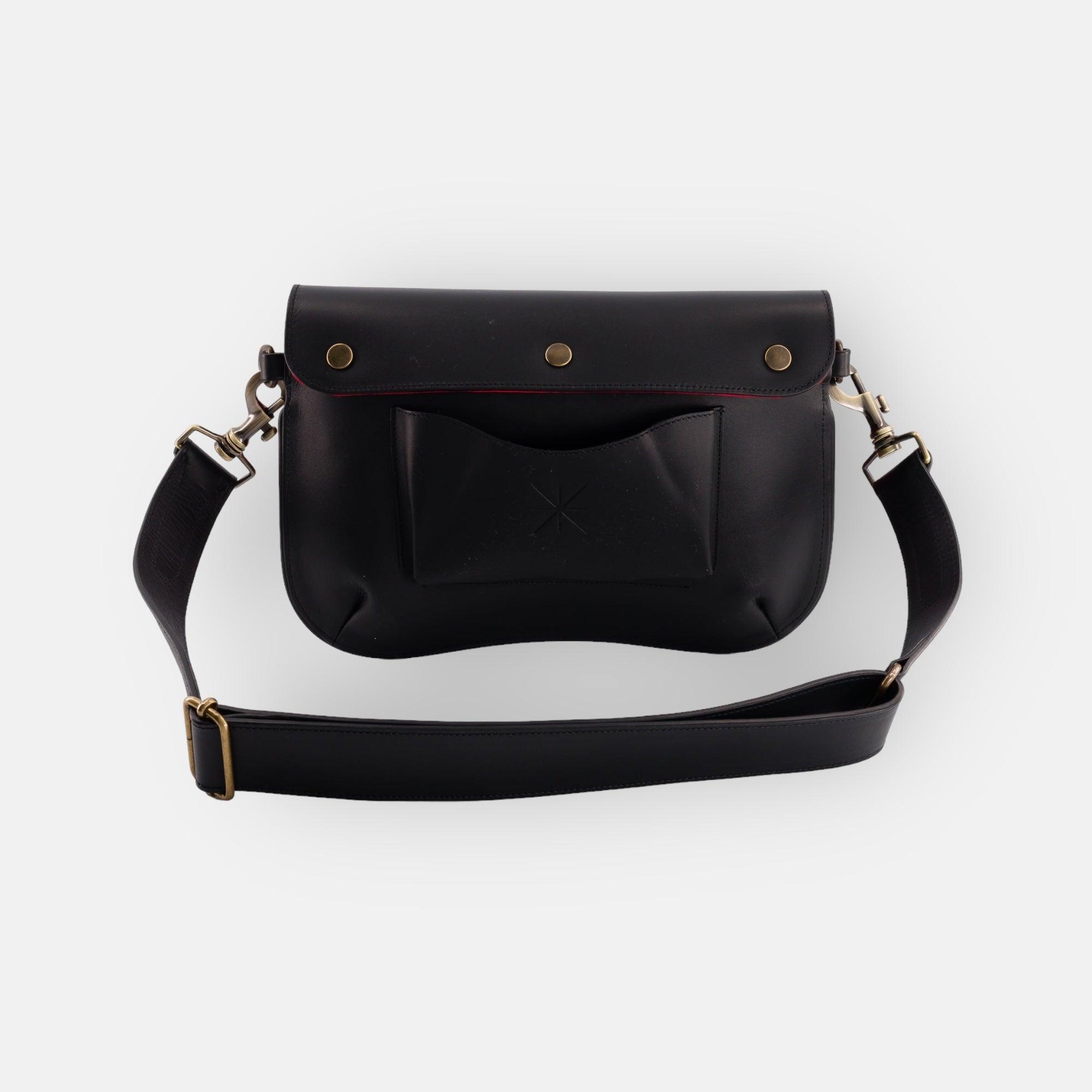 BABY SIDI BLACK LEATHER BAG