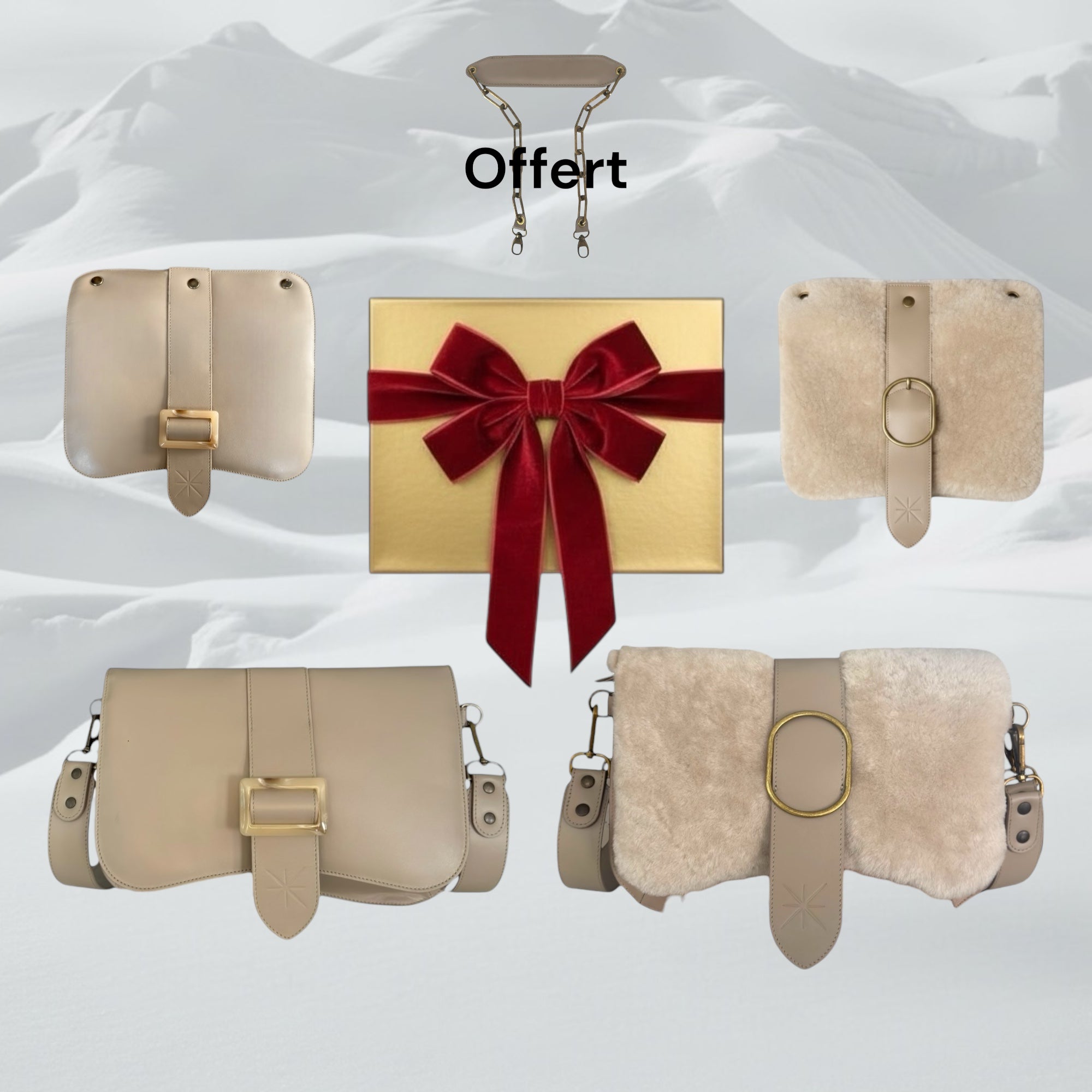 COFFRET NOËL BABY DOUBLE GRÈGE