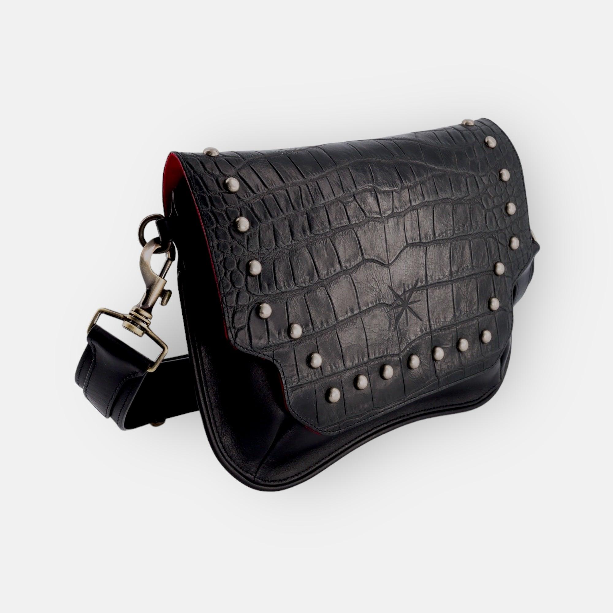 SAC BABY KHARA CUIR NOIR