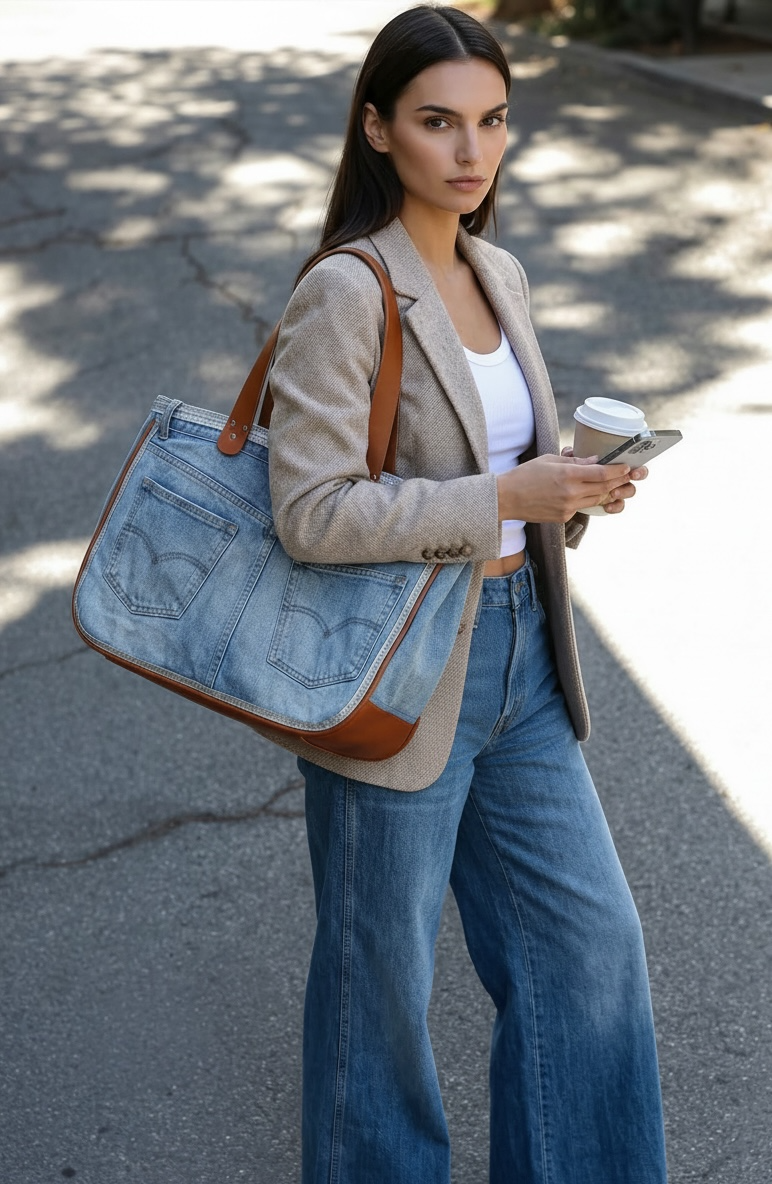 DEAUVILLE JEANS SHOPPING BAG