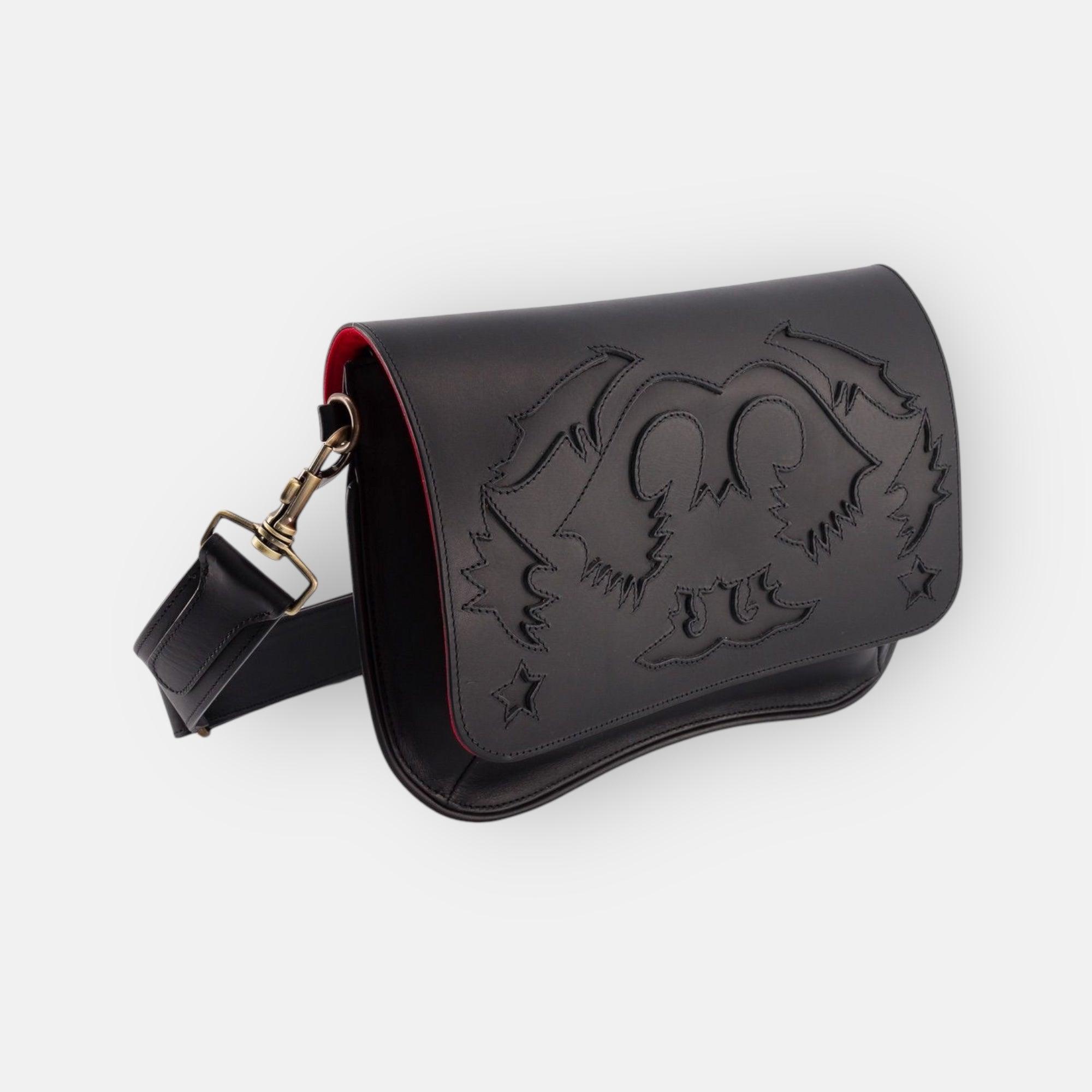 RABAT BABY RANCHO BLACK LEATHER
