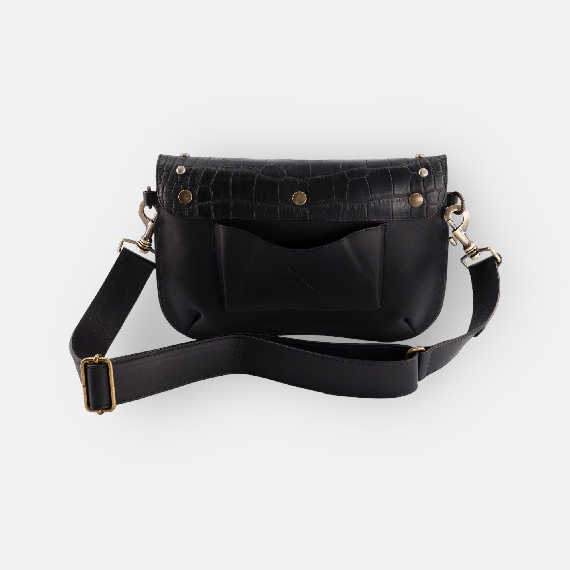 SAC BABY KHARA CUIR NOIR