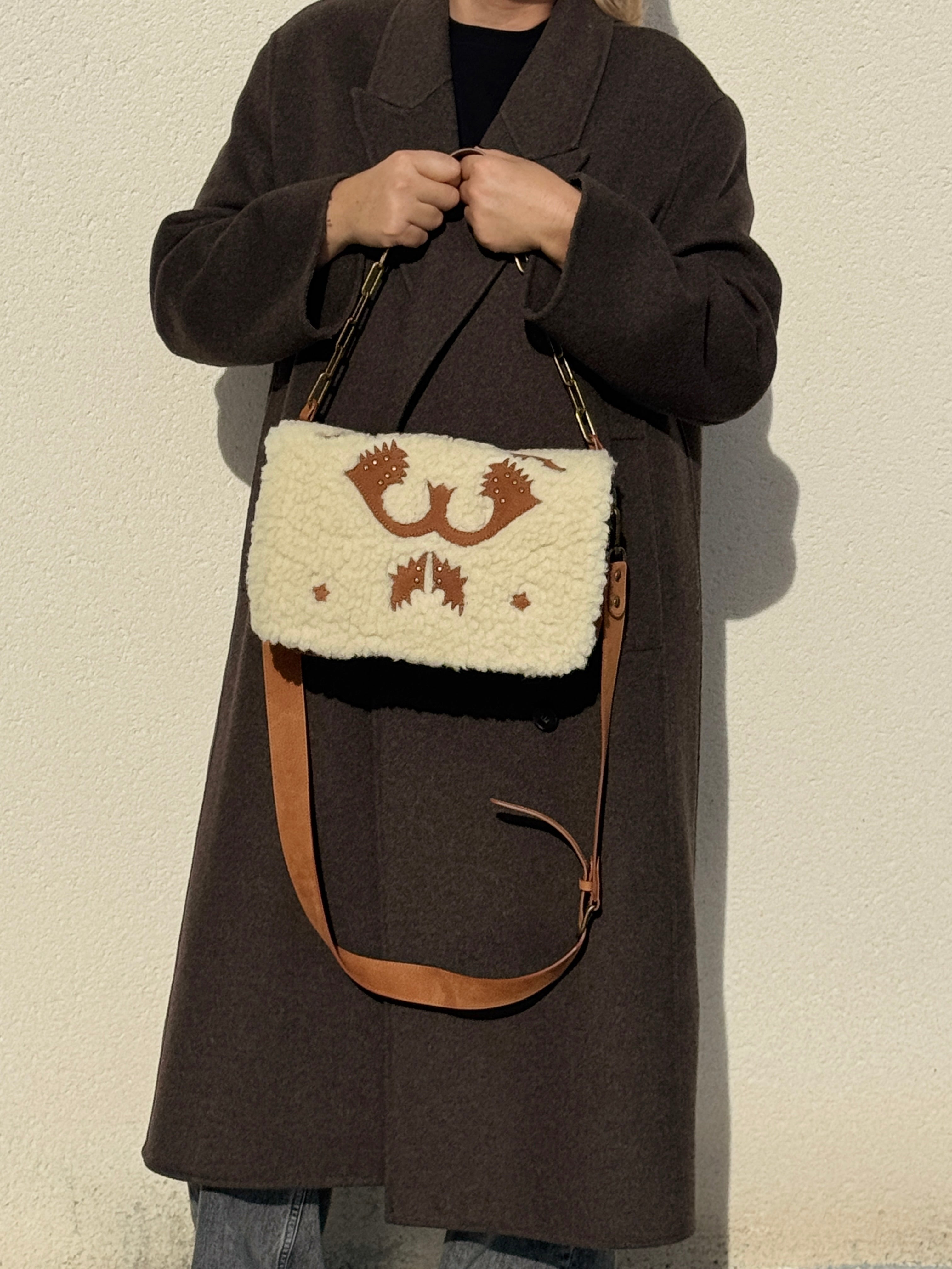 COFFRET NOËL BABY DOUBLE SIDIA/RANCHO NUBUCK CAMEL