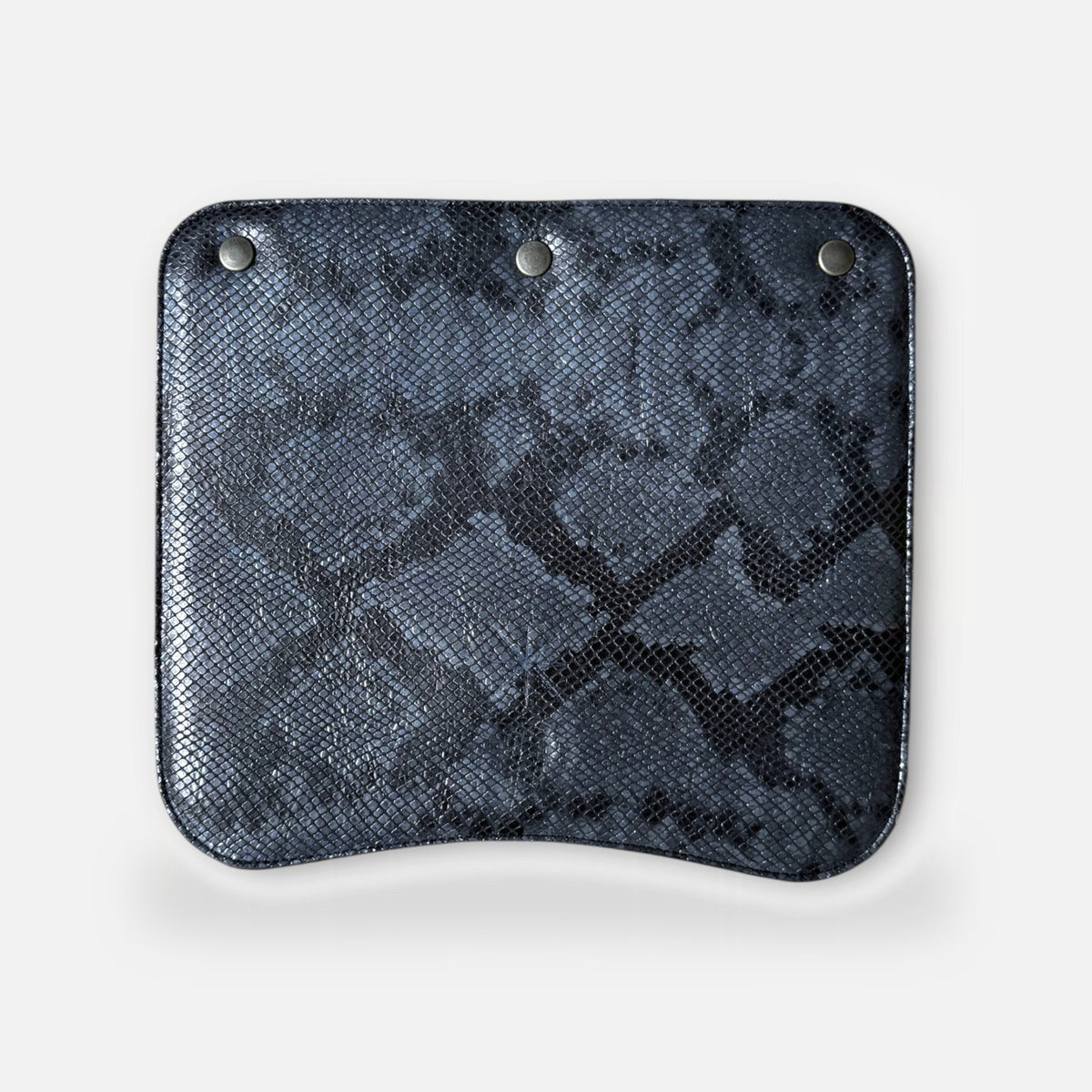 Rabat Baby python gris et noir — La Stella