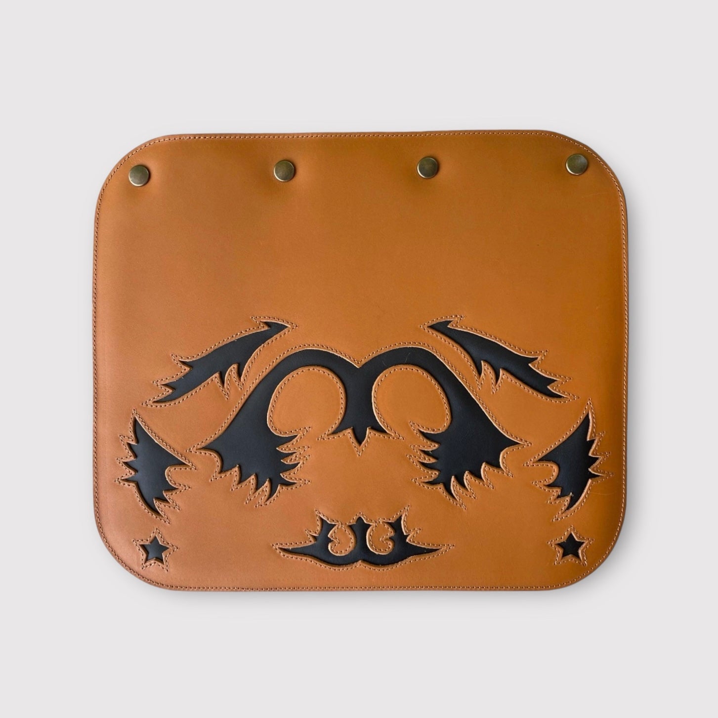 RABAT STAR RANCHO LEATHER CAMEL/BLACK