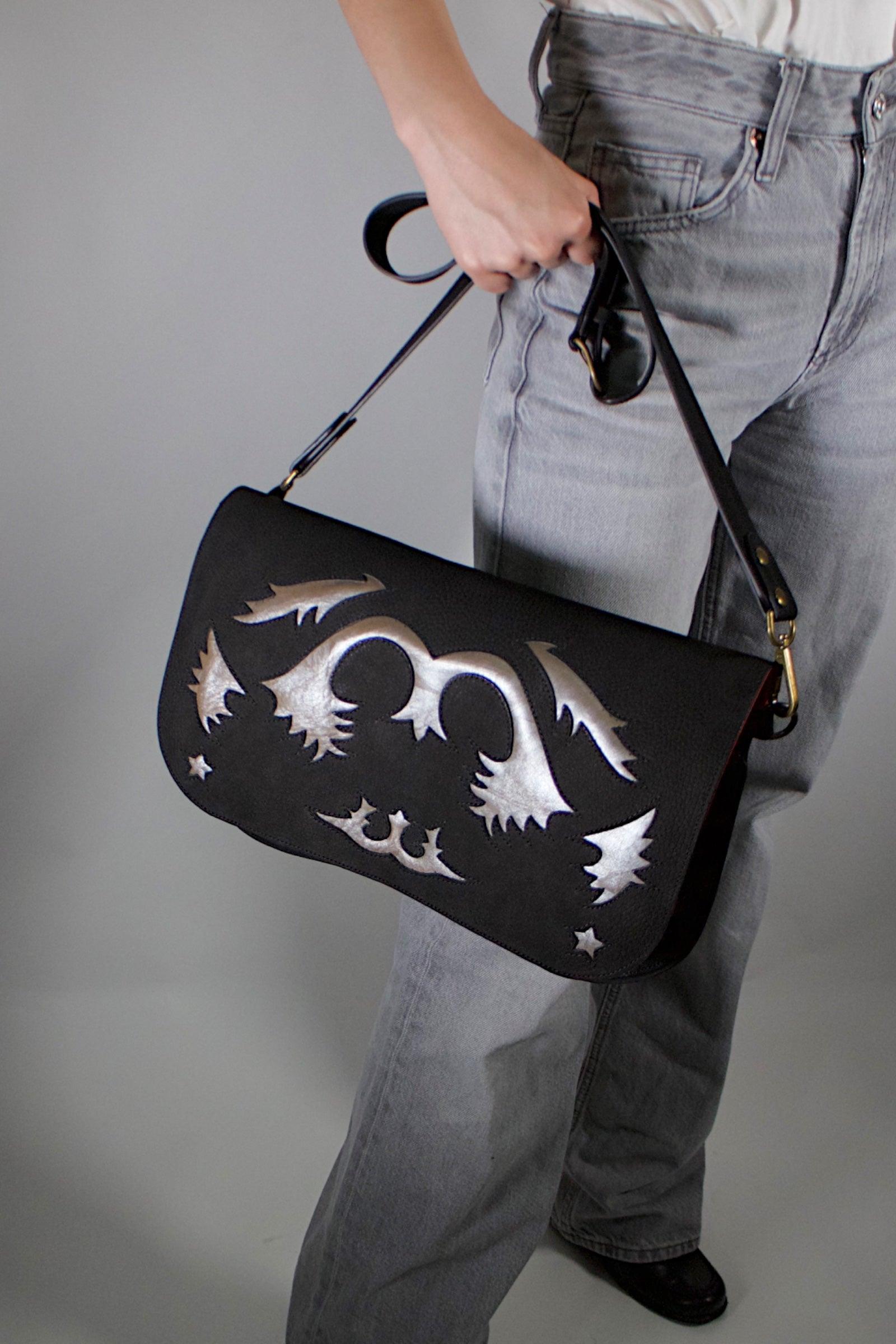 RABAT STAR RANCHO BLACK/SILVER LEATHER