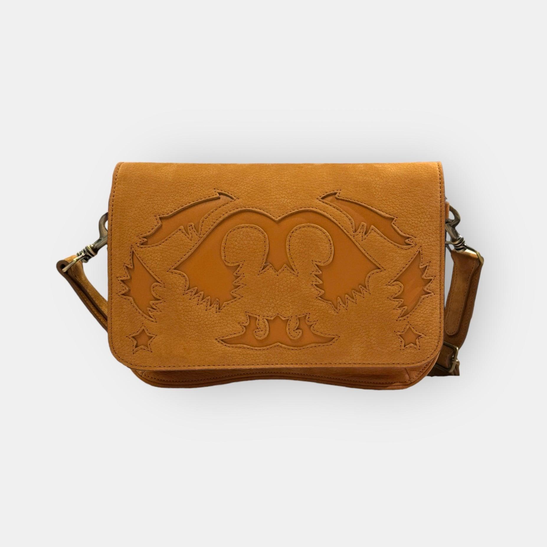 FLAP RANCHO BABY NUBUCK CAMEL