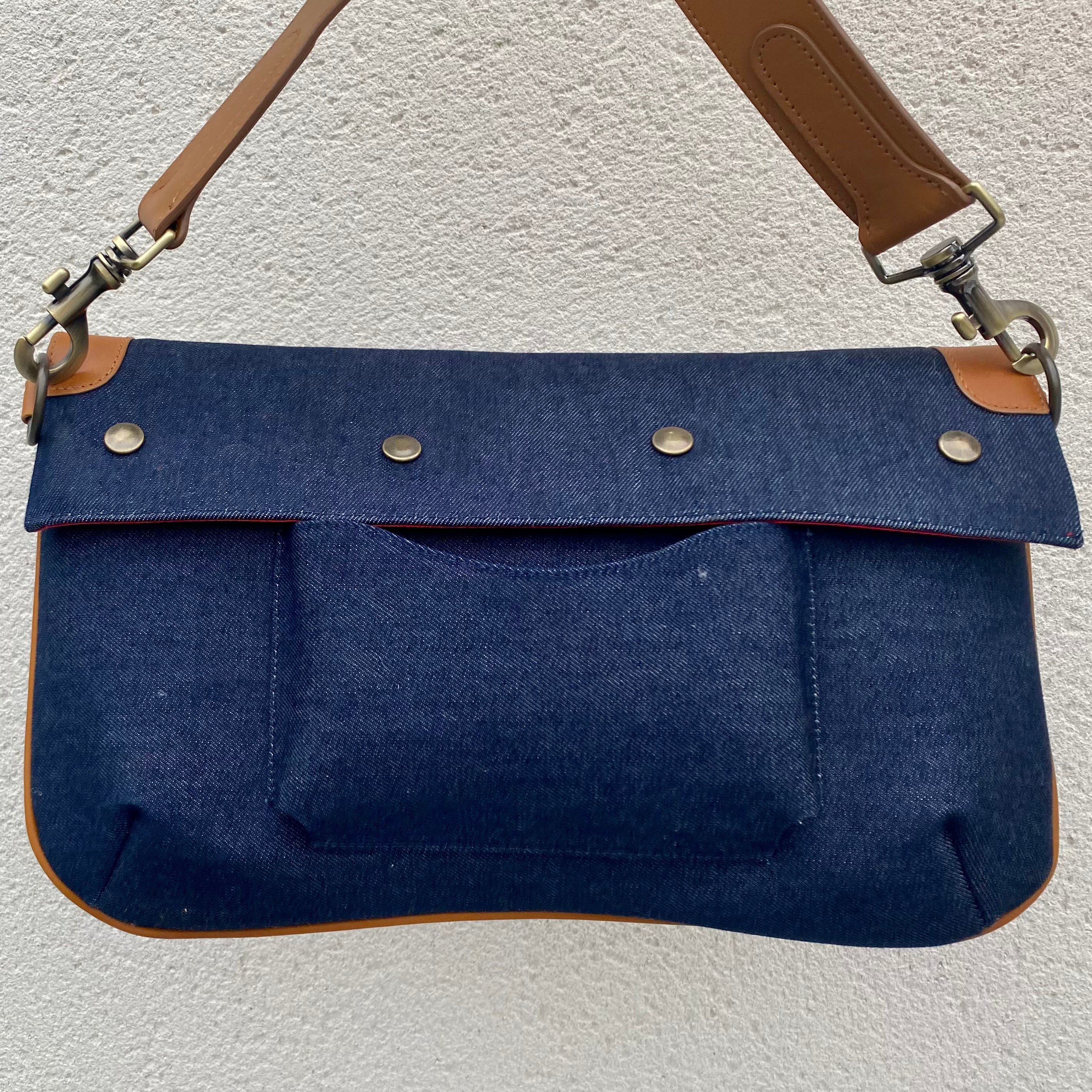 LYRA STAR JEAN/CAMEL BAG